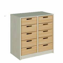 Produktbild Korpus-Regal mit Massivholzsch&uuml;ben 6908 046 00