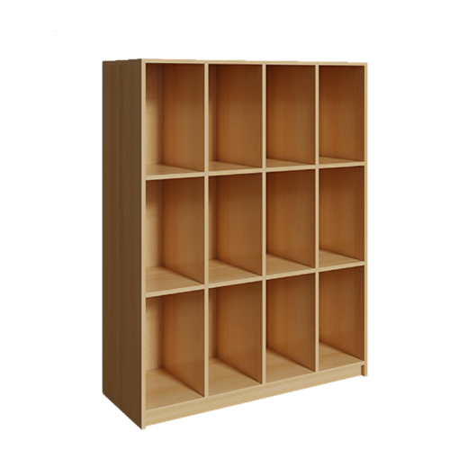 Produkt Bild Schultaschenregal mit 12 F&auml;chern KLR 12 4-3