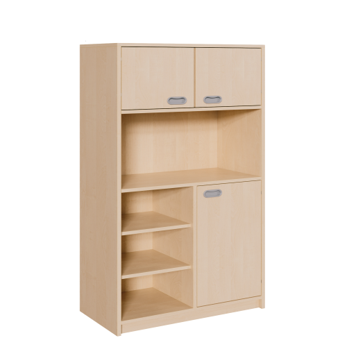 Produkt Bild Korpus-Schrank, unten T&uuml;r und Regal, oben Doppelt&uuml;ren 0218 423 00