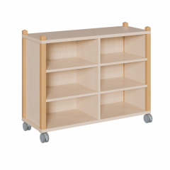 Produktbild fahrbares Regal in Stollenbauweise 