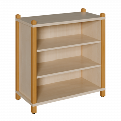 Produktbild Stollen-Regal mit 3 F&auml;chern 