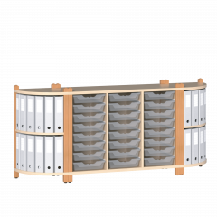 Produktbild Fertigregalsystem in Stollenbauweise "Emilia" FRS S41