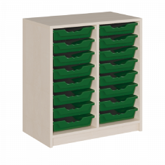 Produktbild Regal mit ErgoTray-Boxen in Korpusbauweise 7008 071 00