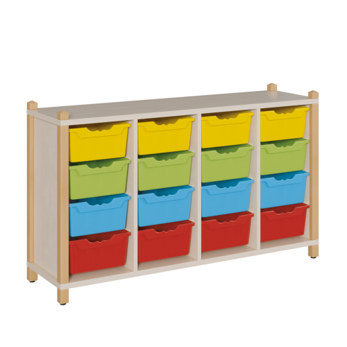 Produkt Bild Regal mit ErgoTray-Boxen in Stollenbauweise 4308 072 00