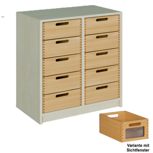 Produkt Bild Korpus-Regal mit Massivholzsch&uuml;ben 6908 047 00