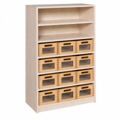 Produktbild Korpus-Regal mit Materialk&auml;sten und offenen F&auml;chern 7812 062 00