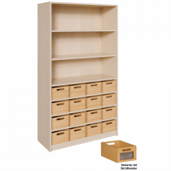 Produktbild Korpus-Regal mit Materialk&auml;sten und offenen F&auml;chern 0218 062 00