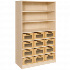 Produktbild Korpus-Regal mit Materialk&auml;sten und offenen F&auml;chern 0216 065 00
