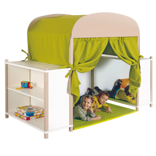 Produkt Bild Traumh&ouml;hle mit Bogendach und Vorhangstange TH