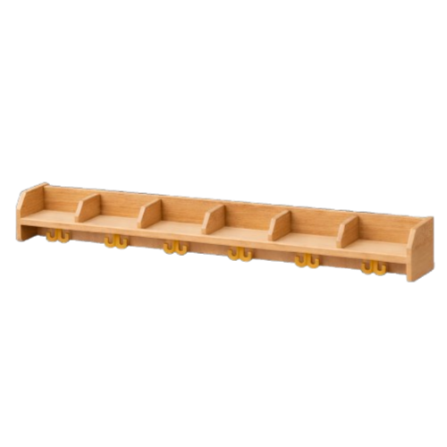 Produkt Bild Garderobenablage mit Fachtrennern und Haken 117 303 AD