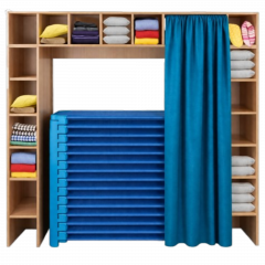 Produktbild Regal f&uuml;r Bettzeug und Stapelliegen 121 404-20V