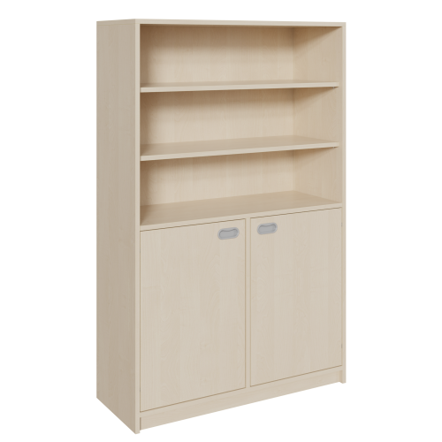 Produkt Bild Korpus-Kombischrank, unten mit 2 T&uuml;ren, oben Regalbereich 0216 021 00