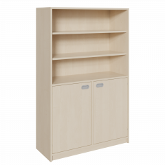 Produktbild Korpus-Kombischrank, unten mit 2 T&uuml;ren, oben Regalbereich 