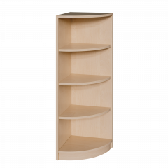 Produktbild Korpus-Eckregal mit festen F&auml;chern 