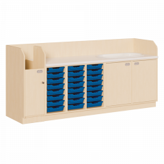 Produktbild Wickelkommode, vierreihig zuz&uuml;glich Badewanne 