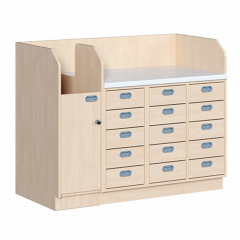 Produktbild Wickelkommode, vierreihig 
