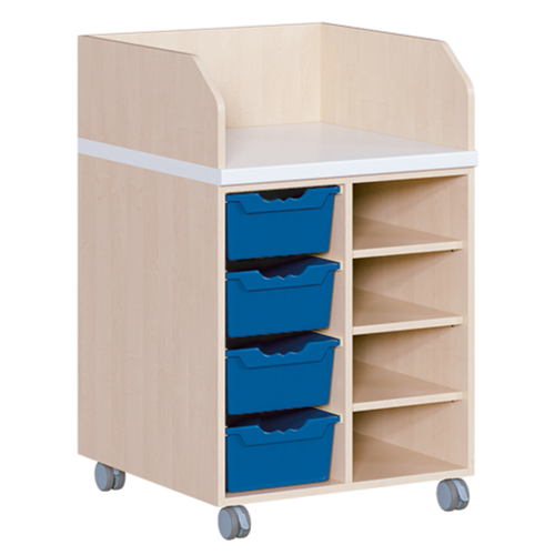 Produkt Bild Wickelkommode, zweireihig, fahrbar 