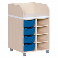 Produktbild Wickelkommode, zweireihig, fahrbar 