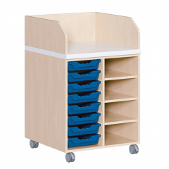 Produktbild Wickelkommode, zweireihig, fahrbar 