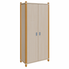 Produktbild Stollen-Schrank mit 2 T&uuml;ren in voller H&ouml;he 