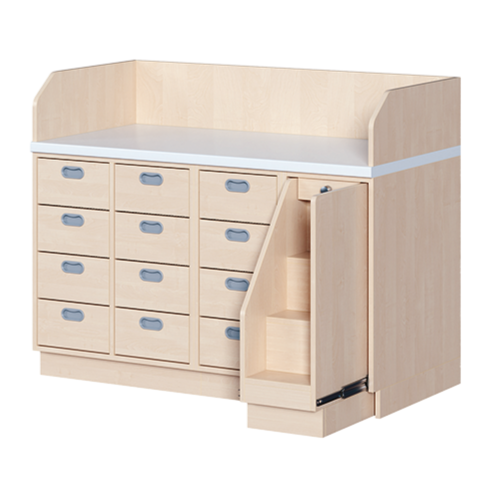 Produkt Bild Wickelkommode, vierreihig WIC 4-10 7