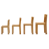 Produkt Bild Stuhl TIM auf Filzschonern 