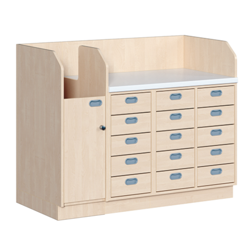 Produkt Bild Wickelkommode, vierreihig WIC 4-23 9