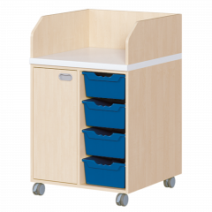 Produktbild Wickelkommode, zweireihig, fahrbar WIC 2-14 9F