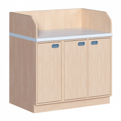 Produktbild Wickelkommode, dreireihig WIC 3-14 7