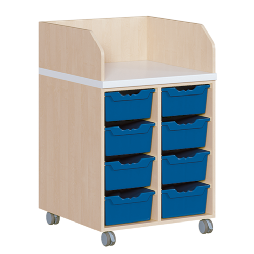 Produkt Bild Wickelkommode, zweireihig, fahrbar WIC 2-10 9F