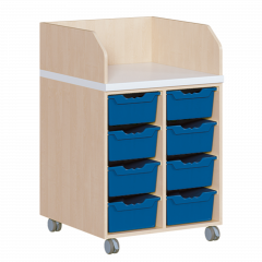 Produktbild Wickelkommode, zweireihig, fahrbar WIC 2-10 9F