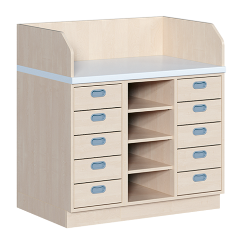 Produkt Bild Wickelkommode, dreireihig WIC 3-11 9