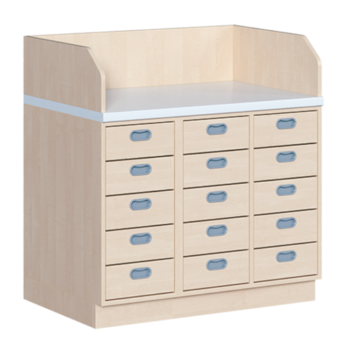 Produkt Bild Wickelkommode, dreireihig WIC 3-10 9