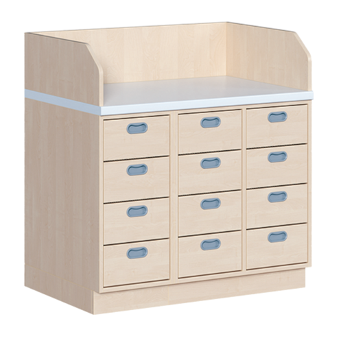 Produkt Bild Wickelkommode, dreireihig WIC 3-07 7
