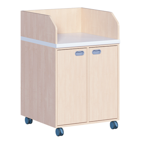 Produkt Bild Wickelkommode, zweireihig, fahrbar WIC 2-01 7F
