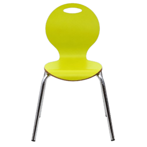Produkt Bild Stuhl IRON mit farbiger Sitzschale IRON 43LE