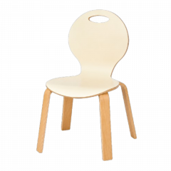 Produktbild Stuhl PEARL mit farbiger Sitzschale PEARL 43VA