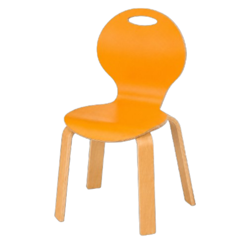 Produkt Bild Stuhl PEARL mit farbiger Sitzschale PEARL 31OR