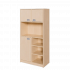 Produkt Bild Korpus-Schrank, unten T&uuml;r und Regal, oben Doppelt&uuml;ren 