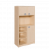 Produkt Bild Korpus-Schrank, unten T&uuml;r und Regal, oben Doppelt&uuml;ren 
