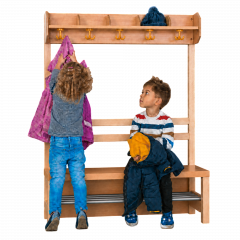 Produktbild Komplettgarderobe mit offener Ablagereihe 1171R10FR34