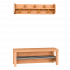 Produkt Bild Komplettgarderobe mit offener Ablagereihe 