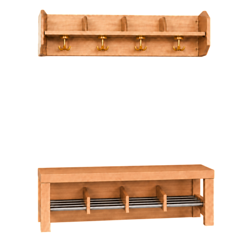 Produkt Bild Komplettgarderobe mit offener Ablagereihe 1171R100RF26