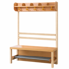 Produktbild Komplettgarderobe mit offener Ablagereihe 1171R20FR42