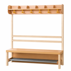 Produktbild Komplettgarderobe mit offener Ablagereihe 1171R30FR42
