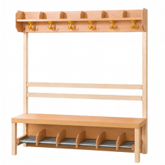 Produktbild Komplettgarderobe mit offener Ablagereihe 1171R30FRF34