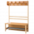 Produkt Bild Komplettgarderobe mit offener Ablagereihe 