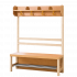 Produkt Bild Komplettgarderobe mit offener Ablagereihe 