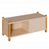 Produkt Bild Stollen-Regal, Raumteilerregal mit Mittelwand wechselseitig offen 