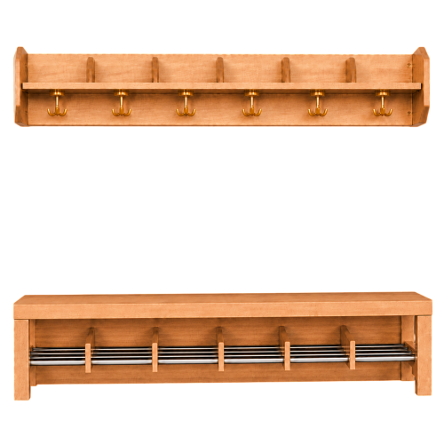 Produkt Bild Komplettgarderobe mit offener Ablagereihe 1171R300RF34